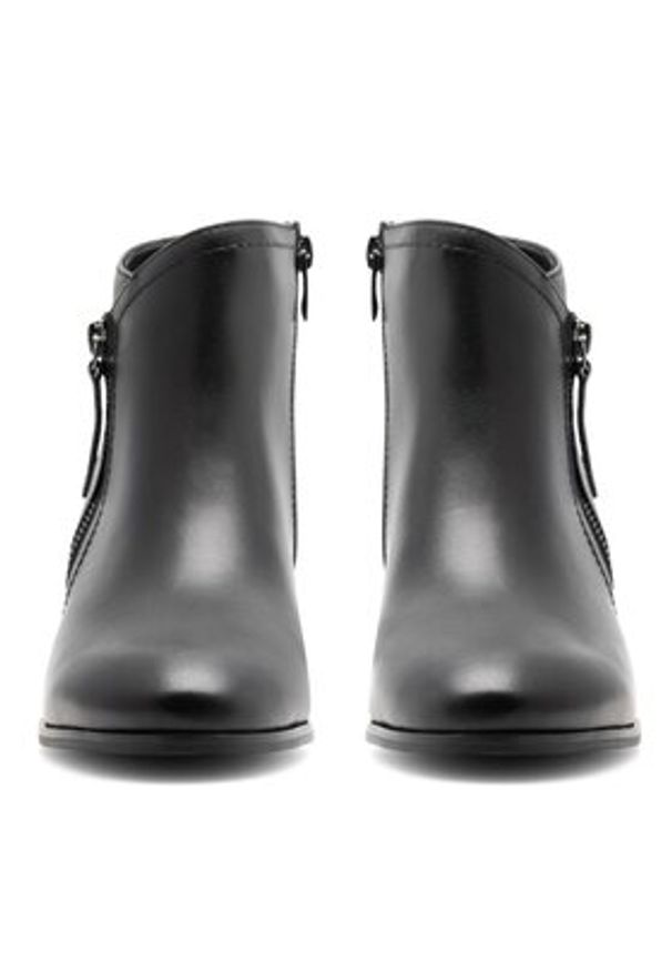 Lasocki Botki WYL3211-7Z Czarny. Kolor: czarny. Materiał: skóra