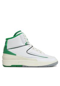 Nike Sneakersy Air Jordan 2 Retro (GS) DQ8562 103 Biały. Kolor: biały. Materiał: skóra. Model: Nike Air Jordan #1