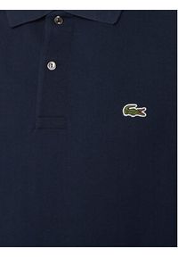 Lacoste Polo L1212 Granatowy Classic Fit. Typ kołnierza: polo. Kolor: niebieski. Materiał: bawełna #3