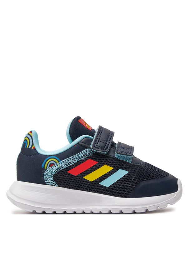 Adidas - Sneakersy adidas. Kolor: niebieski. Styl: sportowy. Sport: bieganie