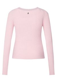 Patrizia Pepe Sweter 2K0337/K7S0-M555 Różowy Regular Fit. Kolor: różowy. Materiał: syntetyk #3