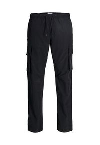 Jack & Jones Spodnie dresowe Kane Ivan 12288610 Czarny Regular Fit. Kolor: czarny. Materiał: syntetyk #7