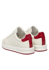 Lauren Ralph Lauren - LAUREN RALPH LAUREN Sneakersy 802959226003 Biały. Kolor: biały. Materiał: skóra #4