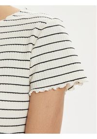 only - ONLY T-Shirt Anits 15253651 Écru Regular Fit. Materiał: bawełna, syntetyk #6