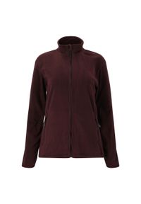 Polar damski Whistler Cocoon. Kolor: czerwony. Materiał: polar. Sport: turystyka piesza #1