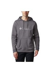 columbia - Bluza Trekkingowa z kapturem Męska Columbia CSC Basic Logo II Hoodie. Typ kołnierza: kaptur. Kolor: szary. Styl: sportowy. Sport: turystyka piesza