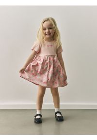 Reserved - Bawełniana sukienka - pastelowy róż. Kolor: różowy. Materiał: bawełna #1