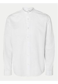 Selected Homme Koszula New 16079054 Biały Regular Fit. Kolor: biały. Materiał: bawełna #3