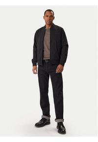 Calvin Klein Kurtka bomber Ls Matte LV040FM512 Czarny Regular Fit. Kolor: czarny. Materiał: syntetyk #3