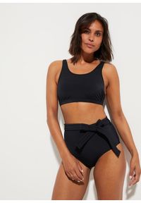bonprix - Figi bikini z poliamidu z recyklingu. Kolor: czarny. Materiał: poliamid #1