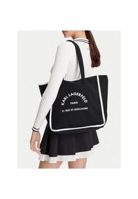 Karl Lagerfeld - Torebka KARL LAGERFELD. Kolor: czarny #1