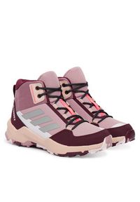 Adidas - adidas Trekkingi Terrex Ax4R Mid Hiking Shoes KI5813 Różowy. Kolor: różowy. Materiał: materiał. Model: Adidas Terrex. Sport: turystyka piesza #4