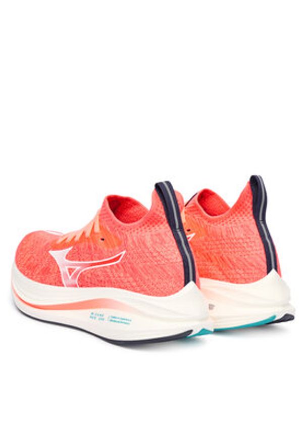 Mizuno Buty do biegania Neo Zen J1GD2586 Koralowy. Kolor: pomarańczowy. Materiał: materiał
