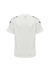 Koszulka sportowa z krótkim rękawem dziecięca Hummel Core XK Kids Poly T-Shirt. Kolor: biały. Materiał: poliester. Długość rękawa: krótki rękaw. Długość: krótkie