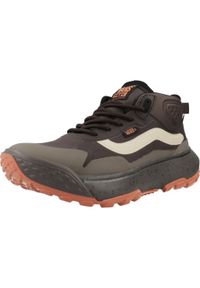 Tenisówki Vans Model Mte Crosspath Mid Kolor Brązowy. Kolor: brązowy. Materiał: tkanina