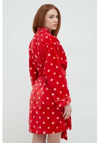 Kate Spade szlafrok kolor czerwony. Kolor: czerwony #3