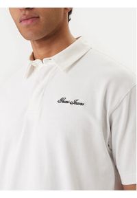 Guess Jeans Polo M6GP13 KCYM1 Biały Oversize. Typ kołnierza: polo. Kolor: biały. Materiał: bawełna #3
