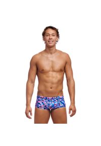 FUNKY TRUNKS - Trunki męskie Funky Trunks Warp Tour - sidewinder. Kolor: wielokolorowy, niebieski