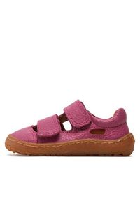 Froddo Sandały Barefoot Sandal G3150266-7 M Różowy. Kolor: różowy. Materiał: skóra