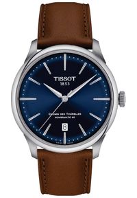 Zegarek Męski TISSOT Powermatic 80 Chemin Des Tourelles T139.807.16.041.00. Materiał: skóra. Styl: street, klasyczny, elegancki #1