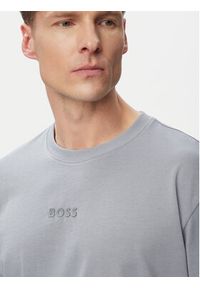 BOSS T-Shirt 50519368 Szary Regular Fit. Kolor: szary. Materiał: bawełna #3
