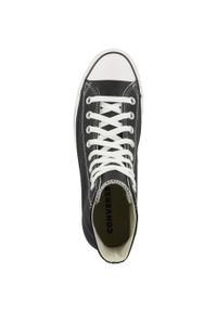 Trampki Converse Chuck Taylor HI Leather, Dla obu płci. Kolor: czarny. Materiał: materiał, skóra