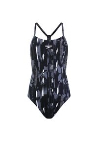 Strój pływacki jednoczęściowy damski Speedo Allover Rippleback. Kolor: czarny #1
