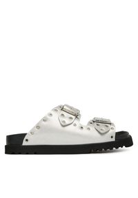 Klapki Scholl. Kolor: srebrny #1