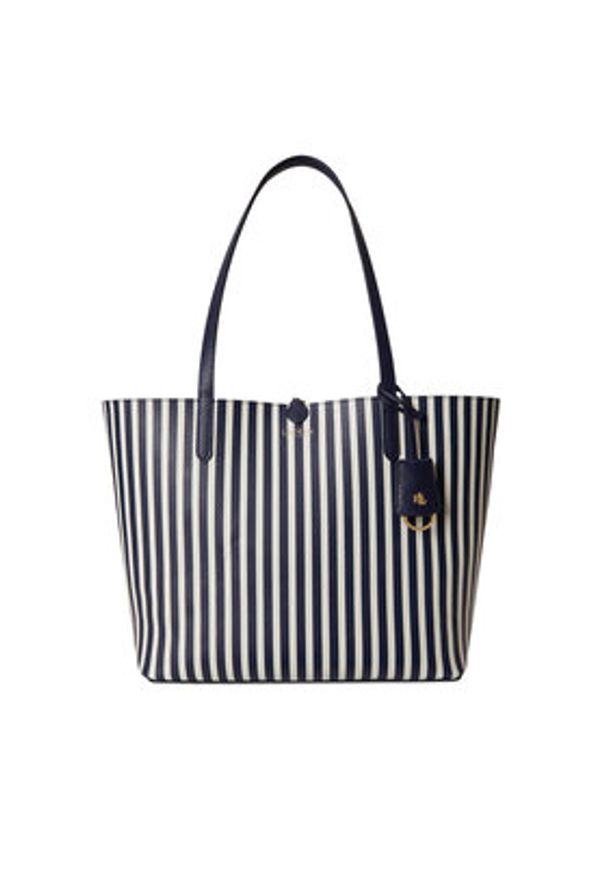 Lauren Ralph Lauren - LAUREN RALPH LAUREN Torebka 431795329077 Granatowy. Kolor: niebieski. Materiał: skórzane