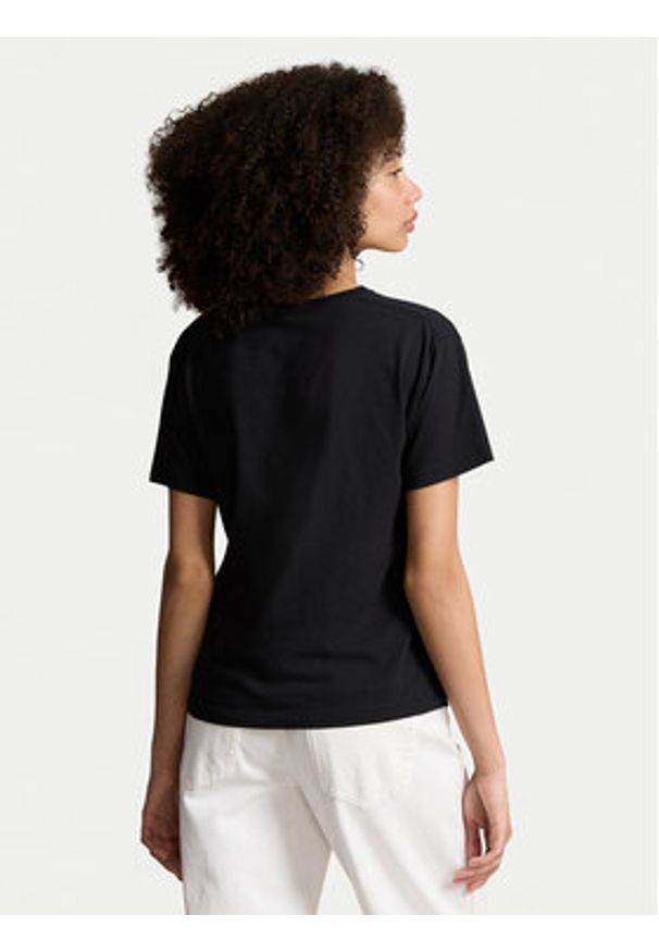 Polo Ralph Lauren T-Shirt 211891561003 Czarny Relaxed Fit. Typ kołnierza: polo. Kolor: czarny. Materiał: bawełna