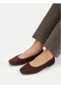 U.S. Polo Assn. Baleriny EO-AYOLY001W/6S1 Brązowy. Kolor: brązowy. Materiał: skóra, zamsz #8