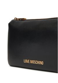 Love Moschino - LOVE MOSCHINO Torebka JC4075PP1NLF0000 Czarny. Kolor: czarny. Materiał: skórzane #5