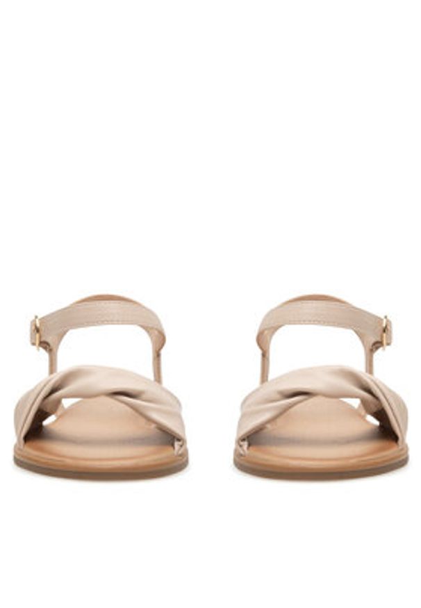 Jenny - JENNY Sandały CHIKA WS250723-1 Beżowy. Kolor: beżowy. Materiał: syntetyk