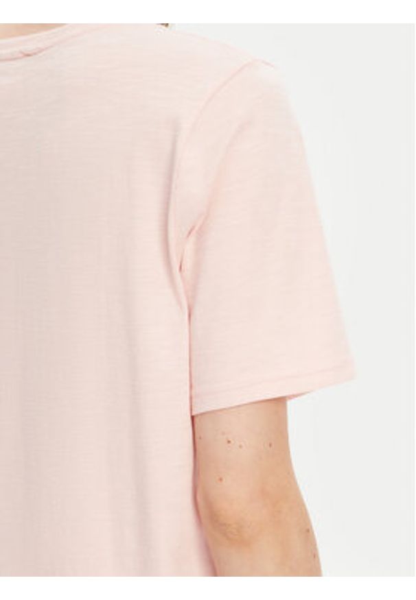 United Colors of Benetton - United Colors Of Benetton T-Shirt 3BVXD102P Różowy Regular Fit. Kolor: różowy. Materiał: bawełna