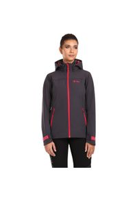 Damska kurtka softshell Kilpi RAVIA-W. Kolor: szary. Materiał: softshell