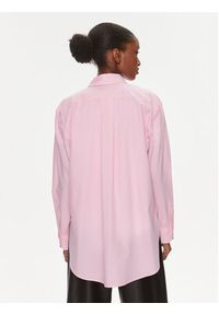 Hugo Koszula 50515741 Różowy Oversize. Kolor: różowy. Materiał: bawełna #5