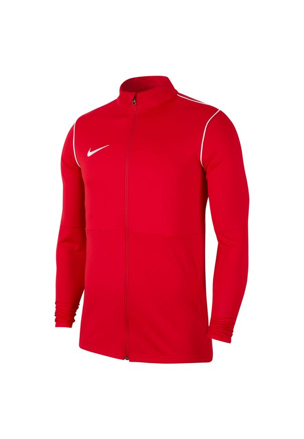 Bluza treningowa męska Nike Dri-fit Park 20 Track. Kolor: czerwony, biały, wielokolorowy. Technologia: Dri-Fit (Nike). Sport: piłka nożna