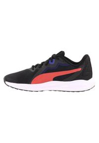 Buty do chodzenia dla dzieci Puma Twitch Runner Mutant. Kolor: czarny. Materiał: materiał, syntetyk. Szerokość cholewki: normalna. Sport: turystyka piesza
