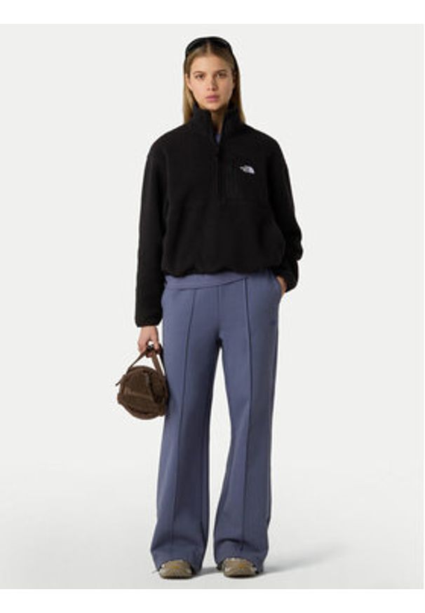 The North Face Polar Yumiori NF0A8EV0 Czarny Relaxed Fit. Kolor: czarny. Materiał: syntetyk