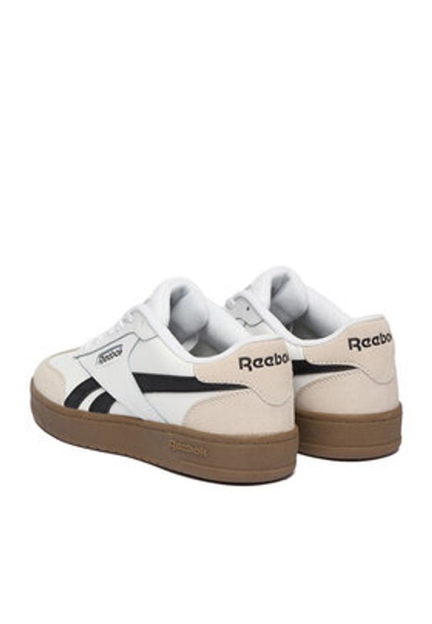 Reebok Sneakersy CEO-FORTE LOUNGER DOUBLE UP AR30255WWCX Biały. Kolor: biały. Materiał: materiał