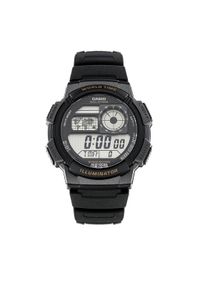 Casio Zegarek AE-1000W-1AVEF Czarny. Kolor: czarny. Materiał: syntetyk #1