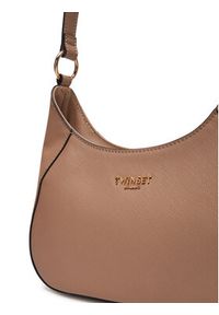 TwinSet - TWINSET Torebka 251TB7272 Beżowy. Kolor: beżowy. Materiał: skórzane