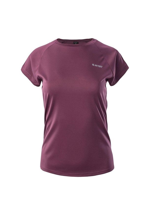 Hi-tec - T-shirt Damski Trening Alna. Kolor: fioletowy