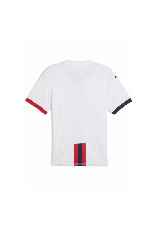 Puma - Męska koszulka wyjazdowa SK Rapid Wiedeń 24/25 PUMA White Red Navy Blue. Kolor: biały, czerwony, wielokolorowy, niebieski