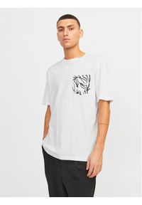 Jack & Jones - Jack&Jones T-Shirt Lafayette 12250435 Biały Standard Fit. Kolor: biały. Materiał: bawełna #1