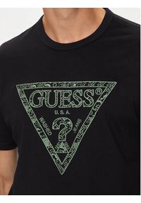 Guess T-Shirt M4YI26 K8FQ4 Czarny Regular Fit. Kolor: czarny. Materiał: bawełna #2