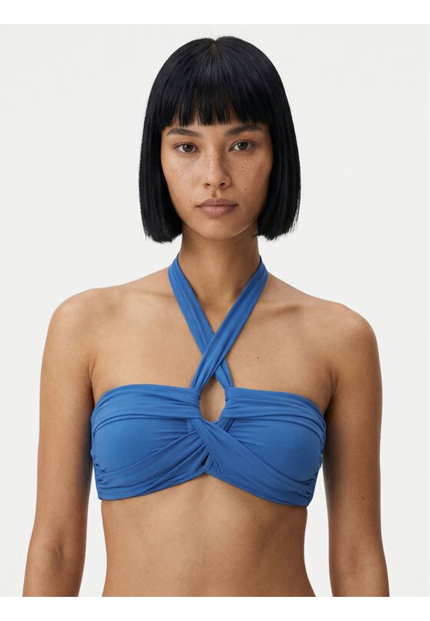 Seafolly Góra od bikini Collective 33816-942 Niebieski. Kolor: niebieski. Materiał: syntetyk
