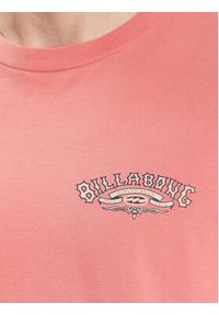 Billabong T-Shirt Arch Wave ABYZT01707 Koralowy Regular Fit. Kolor: pomarańczowy. Materiał: bawełna #5