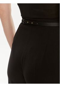 Elisabetta Franchi Spodnie materiałowe PA-053-42E2-5895 Czarny Relaxed Fit. Kolor: czarny. Materiał: syntetyk #3