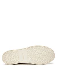 Calvin Klein Sneakersy Low Top Lace Up Lth HM0HM01516 Czarny. Kolor: czarny. Materiał: skóra